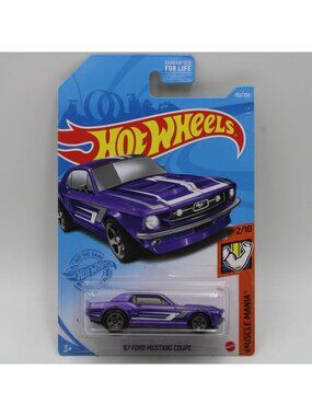 Hot Wheels '67 Mustang Coupe Purple 2021 Muscle Mania 2/10 192/250
